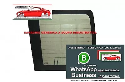 Lunotto Verde Sx Per Mercedes Vito W639/Viano W415 09/2003>09/2010