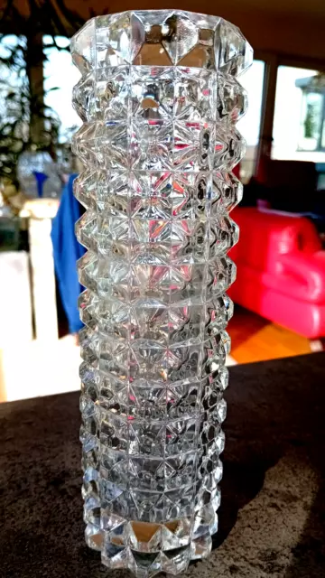 Glas Vase - UNION ROSICE LIBOCHOVICE Polen - Pavec Panex 1974 -