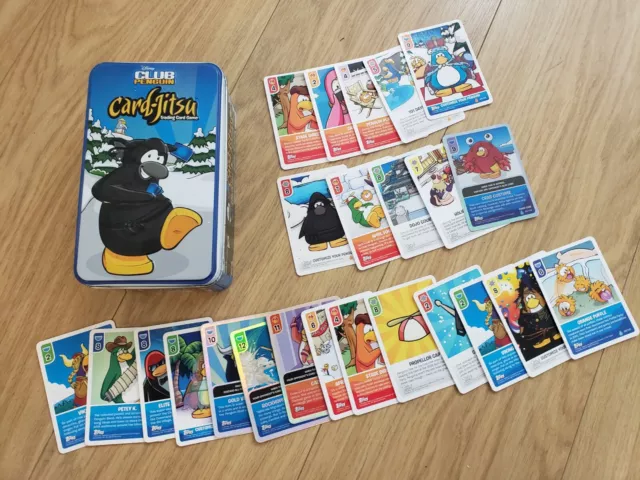 Club Penguin collector cards Stock Photo - Alamy