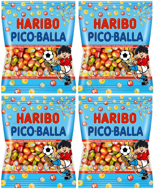German Haribo Pico-Balla (Gummy Fruit Soccer Balls) - Veggie