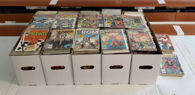 1500+ Copper HI GRADE DC MARVEL Comic Lot X-Men 244 Rom 1 New Mutants 26 Avg NM