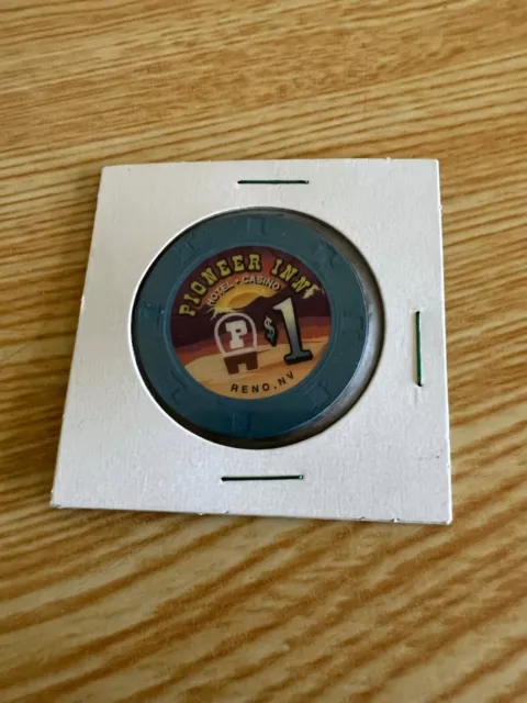 $1 Pioneer Inn Casino Reno Nevada Casino Chip