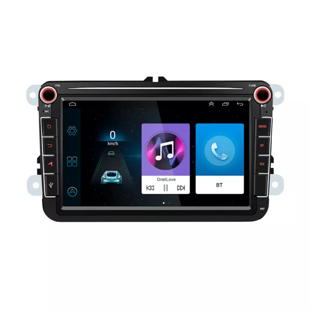 DVD Car Player 8 Inch Gps Navigation Radio Stereo for Android 10 Volkswagen Volk