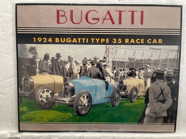 Franklin Mint - La Bugatti Type 35 de 1924 (1) - Acier, - Catawiki