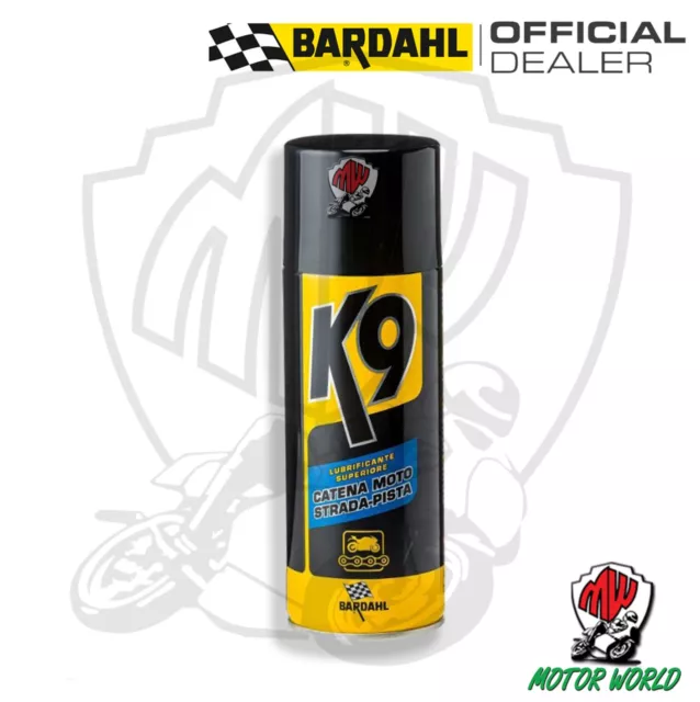 BARDAHL HIGH SPEED Chain Lubricante Spray Adhesivo Cadena Moto Carretera 400ML