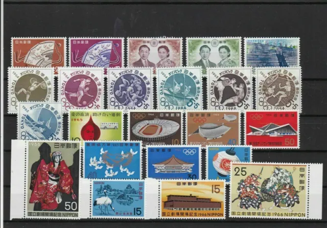 Japan mint never hinged Stamps Ref 16025