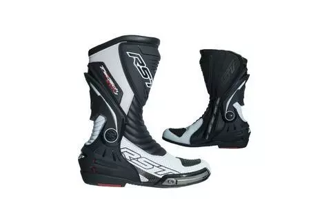 Rst Tractech Evo 3 Sport Motorcycle Boot Black/White Rsbs210121245 Size 45