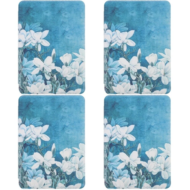 4pcs Muster Ebook Reader Cover kompatibel für Paperwhite 4 Smart Protective
