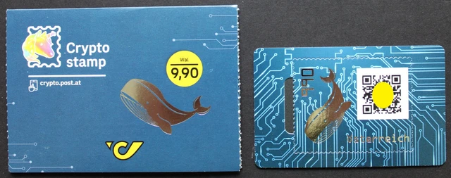 Österreich 2021 Block 122 ** postfrisch MNH Wal schwarz