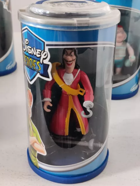 New Famous Disney Heroes Peter Pan Figures Captain Hook, Smee, Pirates and Peter 3