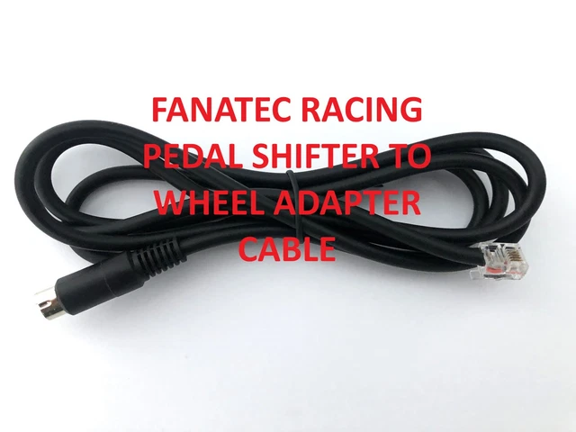 Fanatec Pédales / Shifters À Roues Câble PS2 RJ12 6Pin Simulation