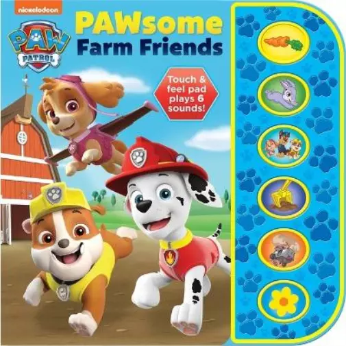 P I Kids Nickelodeon Paw Patrol Pawsome Farm Friends Sound Book (Relié)