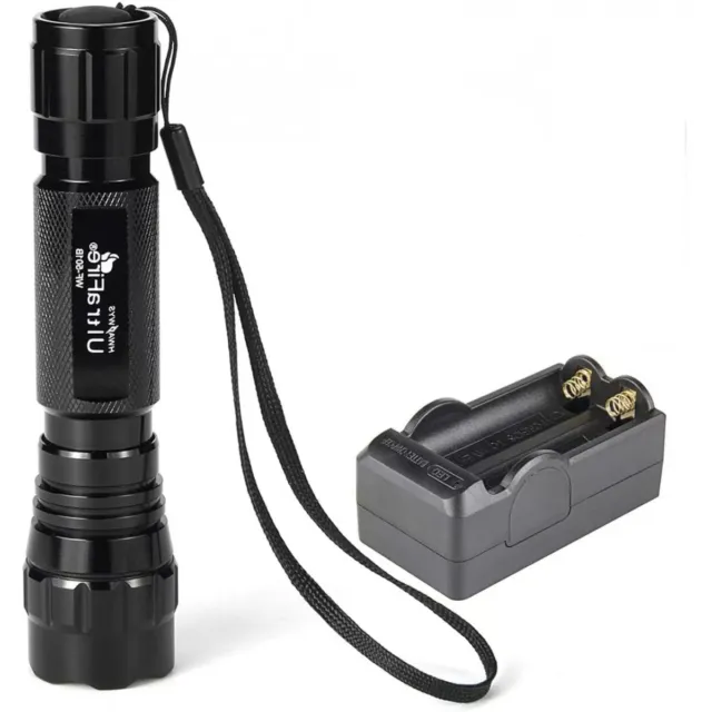 UltraFire WF-501B Tactical single mode Flashlight and Charger