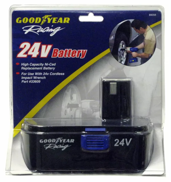 GOODYEAR IMPACT WRENCH 24V Battery 89058 50.99 PicClick