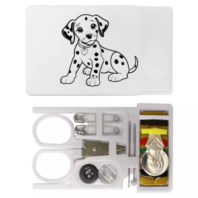 'Dalmatian Puppy' Mini Travel Sewing Kit (SE00030677)