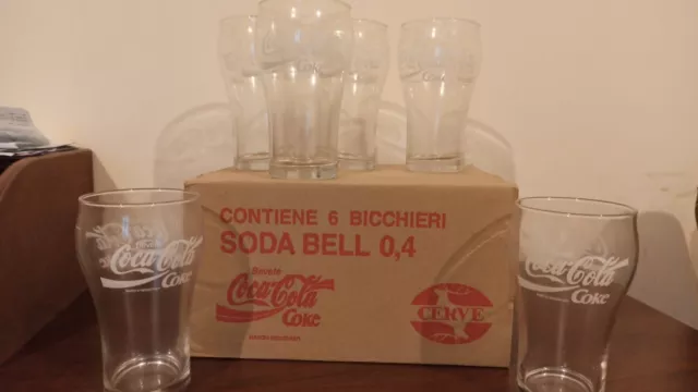 Coca Cola Bicchieri Modello Soda Bell 400 Ml Coca Cola