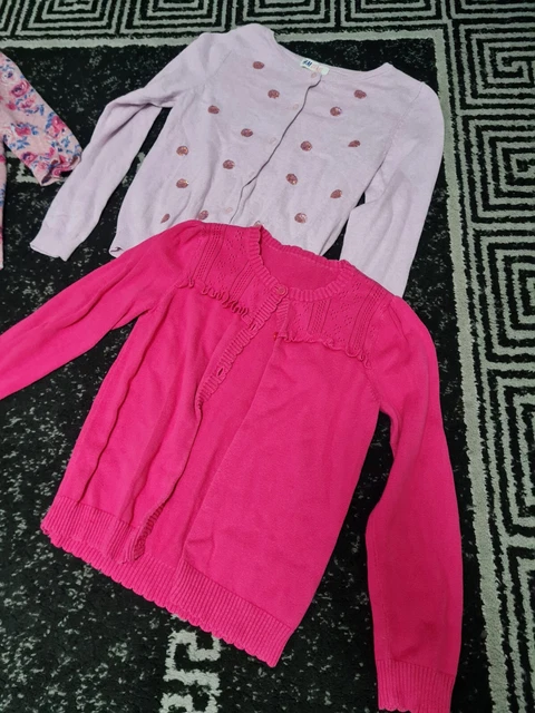 #A49 Enorme pacchetto di vestiti per ragazze 6-7 anni NEXT GEORGE PRIMARK BLUEZOO H&M 8