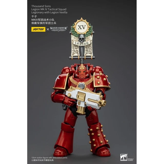 JOYTOY Figurine d'action Warhammer 40k Thousand Sons Legion