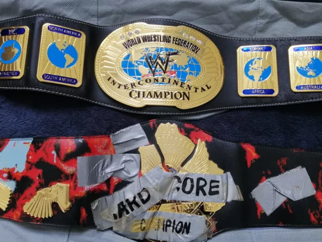 WWF (now WWE) Officially Licensed Product Title Belts Kids Size