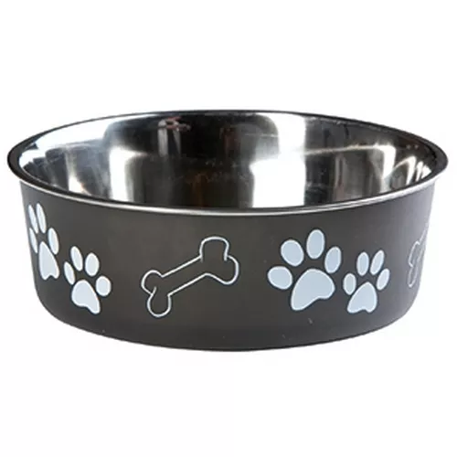 Gamelle En Inox Pour Chien Flamingo 23Cm 2,2 Litres