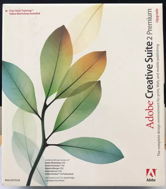 Adobe Creative Suite 2 Premium Upgrade for Mac