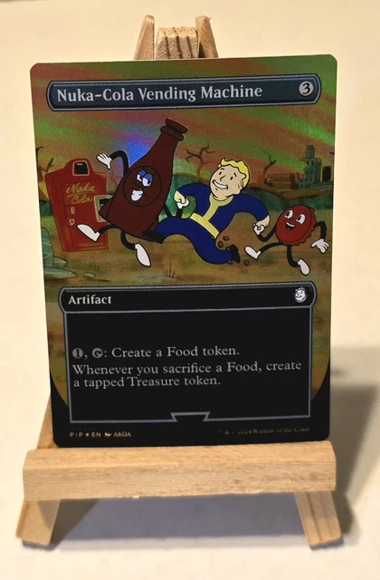 NUKA-COLA VENDING MACHINE Borderless Foil - PIP 0358 - NM - MTG Magic  $32.99 - PicClick