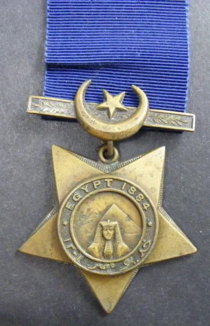 GB Original Medal: Khedive's Star 1884, unnamed