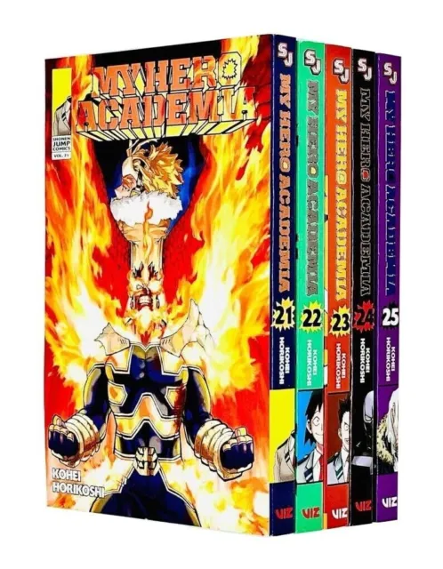 My Hero Academia Volume 21-25 Collection 5 Books Set - Series 5