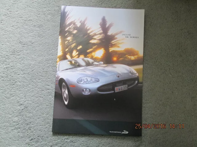 NOS Jaguar XK Series Large Format Prestige Sales Brochure 2002 Model XK8 XKR 4.0