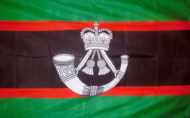 THE RIFLES BRITISH ARMY 5 X 3 FEET FLAG polyester fabric INFANTRY MILITARY