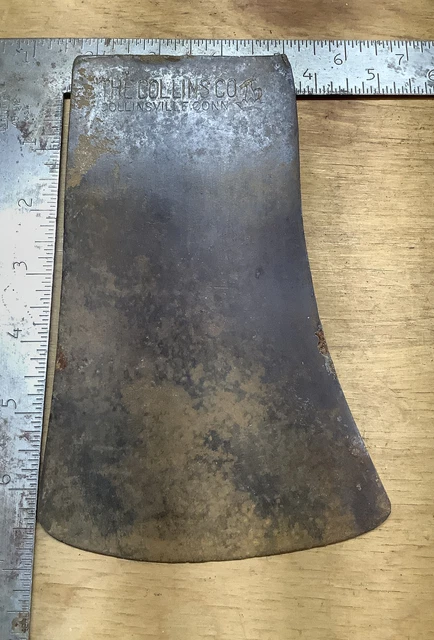 Vintage The Collins Co. Collinsville Conn. Legitimus 3 Lb. Axe Head