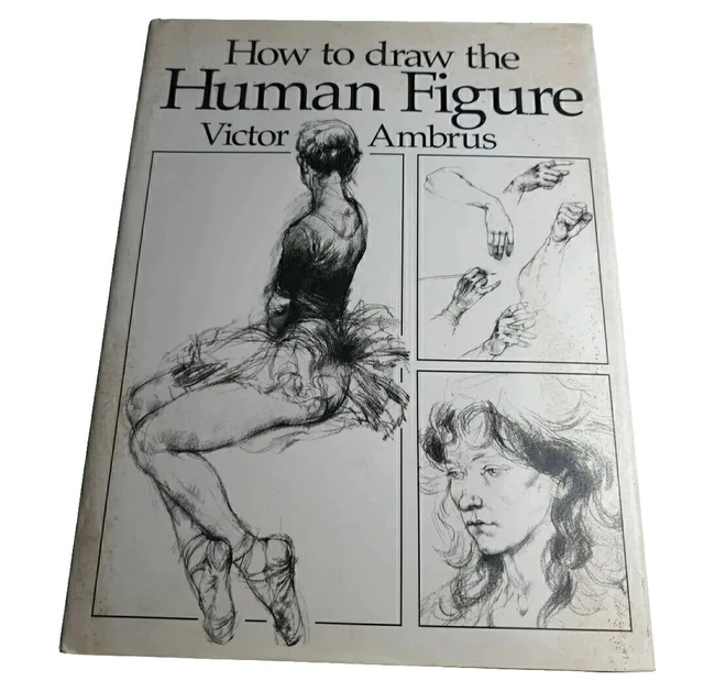 HOW TO DRAW the Human Figure Victor Ambrus 1989 Hardback Book £10.00 ...