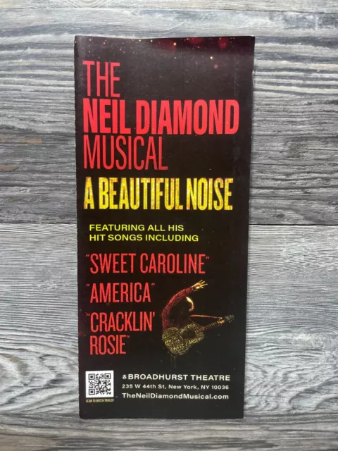 The Neil Diamond Musical A Beautiful Noise, Flyers, Broadhurst Theatre