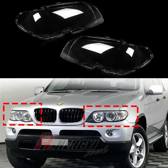 SCATTERING DISCS HEADLIGHTS suitable for BMW 5 Series E60 E61 with LED for  halogen 03-07 £117.47 - PicClick UK