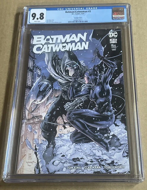 Batman/Catwoman #3 CGC 9.8 (2021) - Jim Lee Variant Cover