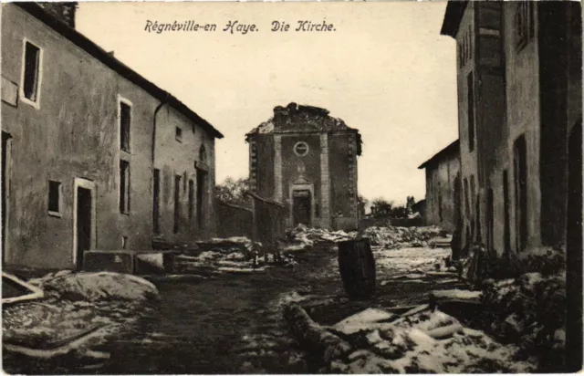 CPA Regneville-en-Haye - L'Eglise - Die Kirche - Ruines (1037019)