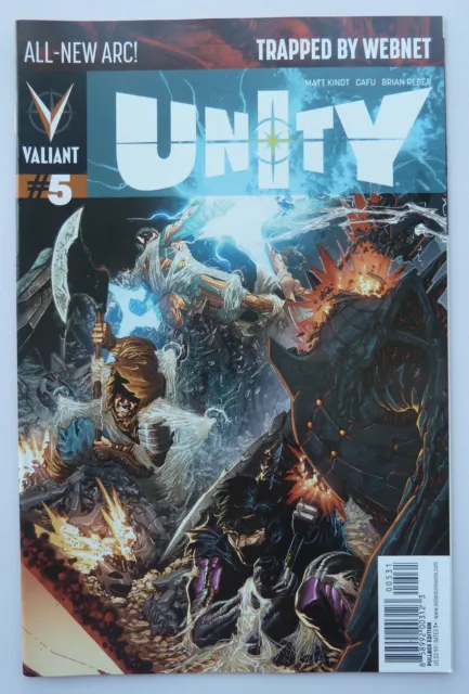 Unity #5 - 1st Printing - Cover C Valiant Comics March 2014 VF- 7.5