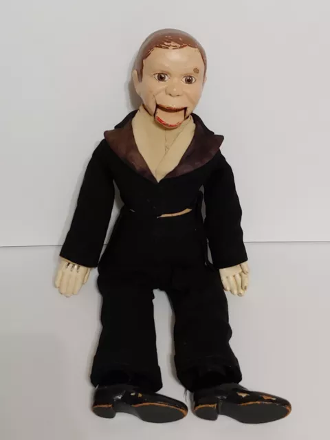 1930s Original Effanbee Composition CHARLIE McCARTHY Doll 19" Edgar Bergen Dummy