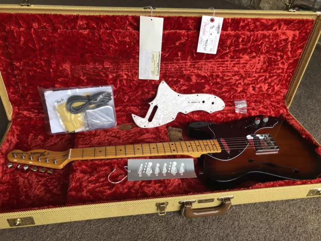 Fender American Vintage Thinline Telecaster US AVRI Orig Hard Case Papers Candy