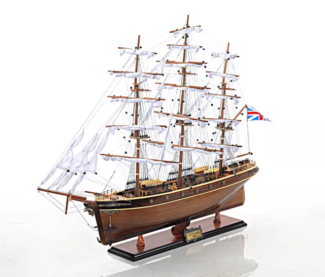 Cutty Sark Wooden Tall China Clipper Ship Model 34" Fully Assembled Boat