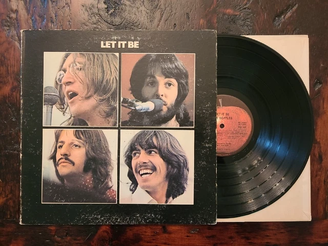 The Beatles - Let It Be - Original Pressing Apple Records - Rock Record Album LP