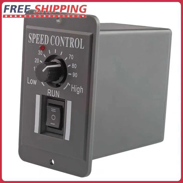CCM2US 10-60V DC 6A Motor Speed Governor Slow Down Motor Controller Positive