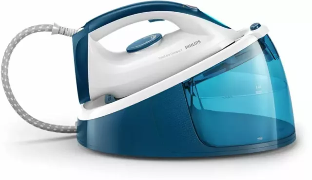 Philips GC6733/26 FastCare Compact Steam Generator Anti Scale Iron 2400W - Blue