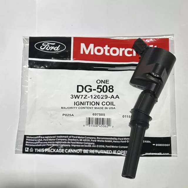 8PCS OEM Ignition Coils Motorcraft DG508 For Ford F150 4.6L 5.4L 6.8L 3W7Z12029A 3