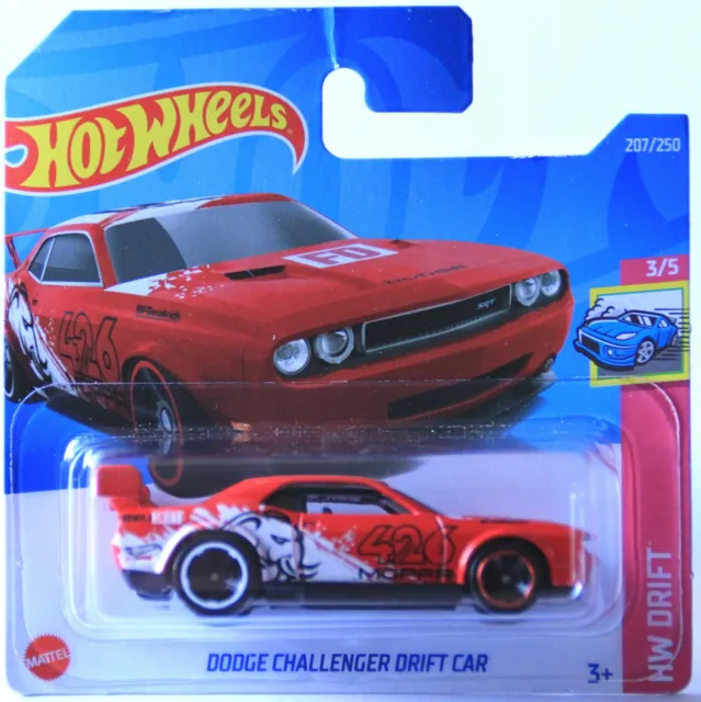 Hot Wheels Dodge Challenger Drift Car Rot 207/250 2022 HCX80