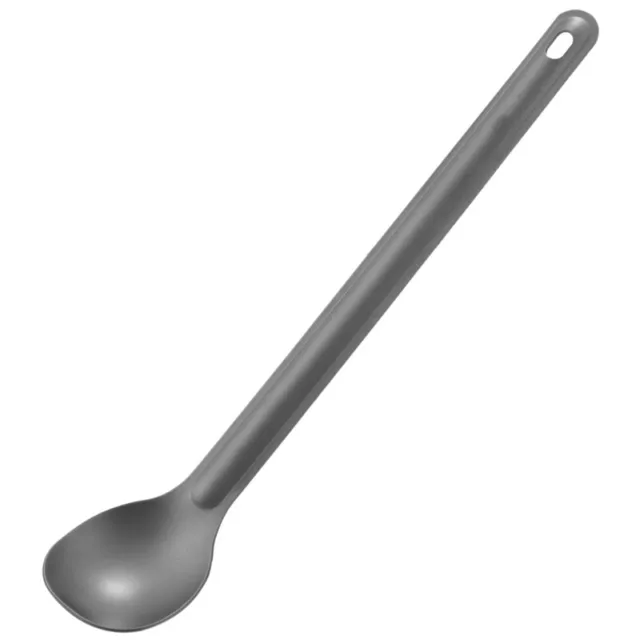 1Pcs Titanium Spoon 21.5Cm X 3.9Cm Camping Spoon Outdoor Tableware1696