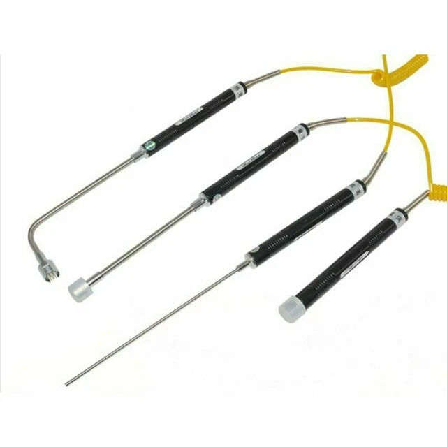 Termocoppia Keenso Tipo K Con Filettatura M8 – Sonda Da 30mm, Cavo 1m, Range 0-400°C Per Misura Temperatura
