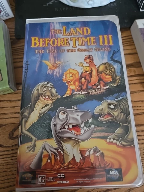THE LAND BEFORE Time III: The Time of Great Giving (VHS, 1995
