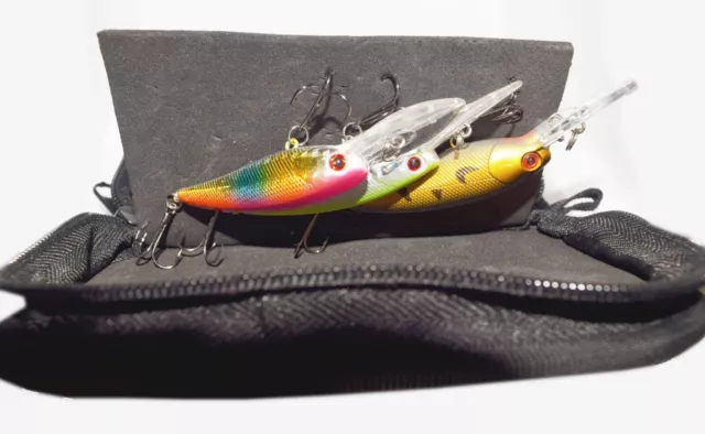 Usa Fishing Lures  Combo 10  Crankbaits & Portable Carry Bag /  Bass Fishing 3