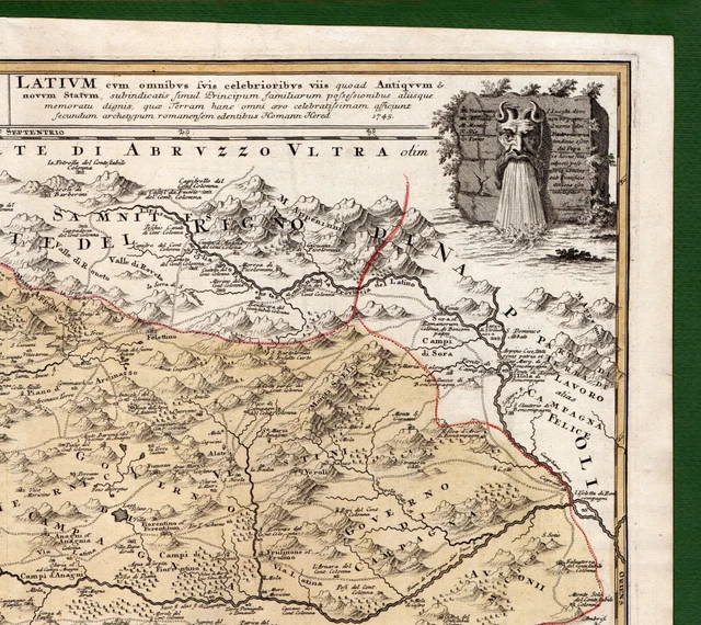 ST-IT LAZIO con le sue più cospicue Strade Antiche e Moderne e principali Casali